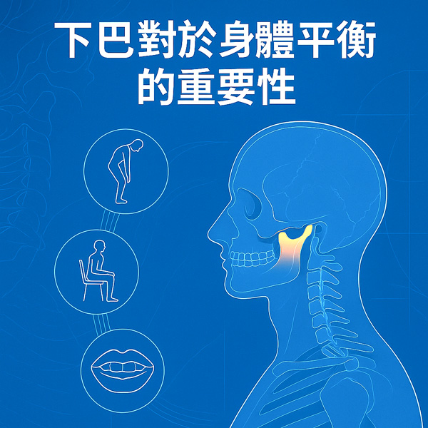 下巴歪時,全身可能都歪了?淺談下巴與身體平衡的關係2