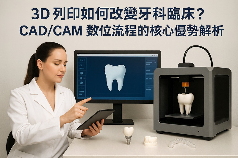 3D列印與CADCAM如何改變了牙科治療1
