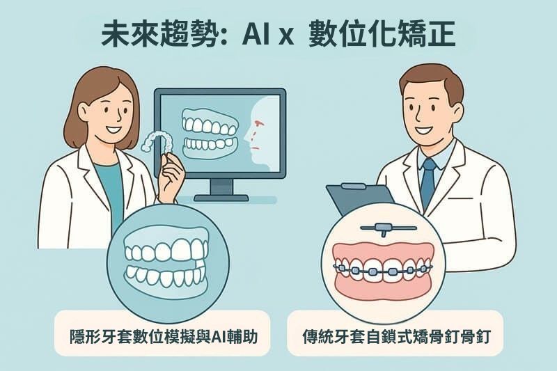 隱形牙套 vs 傳統牙套